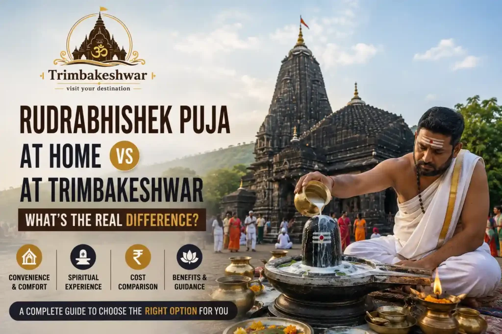 Rudrabhishek Puja at Home vs at Trimbakeshwar What's the Real Difference