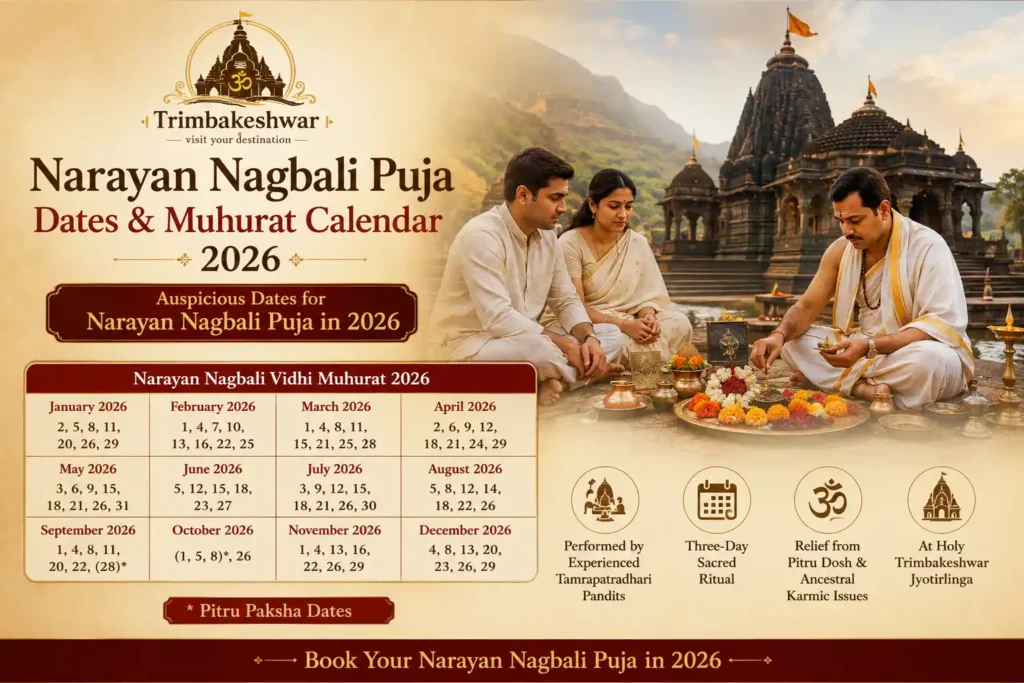 Narayan Nagbali Puja Dates